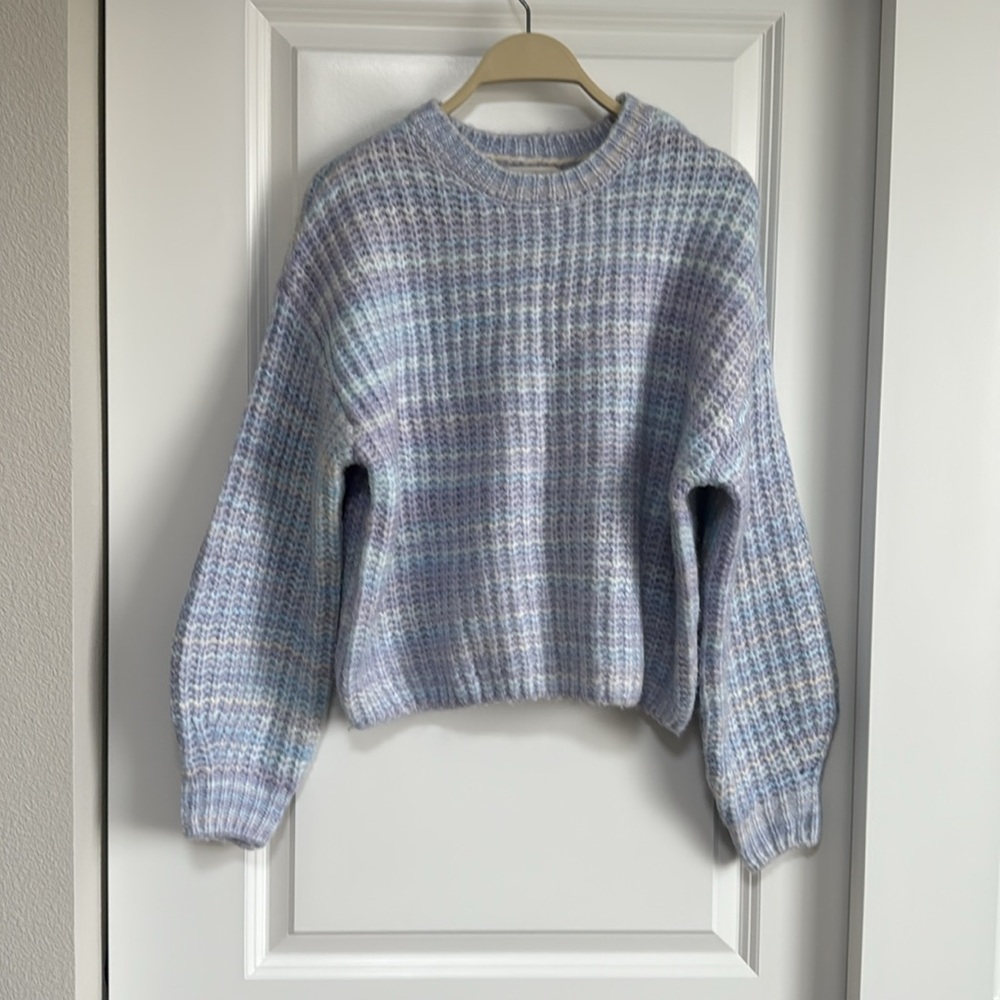 Jessica Simpson Sweater Knit CrewNeck Relaxed Fit Top